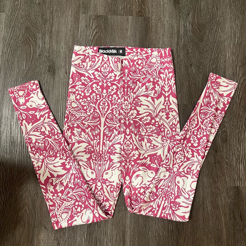 Blackmilk Pink Brer Rabbit Leggings